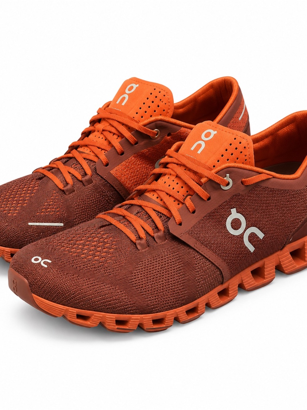 On Cloud X 1.0 Sienna Rust Red Men’s Running Training Shoes M12.5